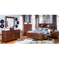 Furniture Rewards - Magnussen Riley Full Size Bookcase/Storage Bed & Night